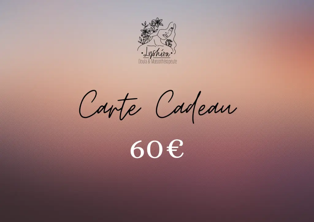 Carte cadeau (60€)
